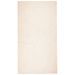 Tapis HUARTE à poils courts doux et lavable beige 80x150 cm - Photo n°1