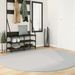 Tapis HUARTE à poils courts doux et lavable gris Ø 200 cm - Photo n°2