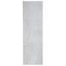 Tapis HUARTE à poils courts doux et lavable gris 80x250 cm - Photo n°1