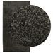 Tapis ISTAN à poils longs aspect brillant anthracite 80x150 cm - Photo n°3