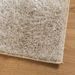 Tapis ISTAN à poils longs aspect brillant beige 140x200 cm - Photo n°4