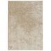 Tapis ISTAN à poils longs aspect brillant beige 160x230 cm - Photo n°1