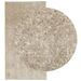 Tapis ISTAN à poils longs aspect brillant beige 80x150 cm - Photo n°3