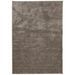 Tapis ISTAN à poils longs aspect brillant gris 160x230 cm - Photo n°1