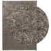 Tapis ISTAN à poils longs aspect brillant gris 160x230 cm - Photo n°3