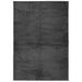 Tapis IZA poils courts style scandinave anthracite 140x200 cm - Photo n°1