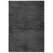 Tapis IZA poils courts style scandinave anthracite 160x230 cm - Photo n°1