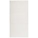 Tapis IZA poils courts style scandinave crème 100x200 cm - Photo n°1