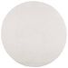 Tapis IZA poils courts style scandinave crème Ø 160 cm - Photo n°1