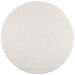 Tapis IZA poils courts style scandinave crème Ø 80 cm - Photo n°1