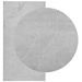 Tapis IZA poils courts style scandinave gris 80x150 cm - Photo n°3