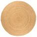 Tapis Jute tressé 180 cm Rond - Photo n°1