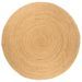 Tapis jute tressé 240 cm Rond - Photo n°1