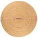 Tapis jute tressé 240 cm Rond - Photo n°6