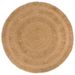 Tapis Jute tressé à la main 180 cm Rond - Photo n°1