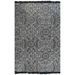 Tapis Kilim Coton 120 x 180 cm avec motif Gris 2 - Photo n°1