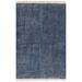 Tapis Kilim Coton 200 x 290 cm Bleu - Photo n°1