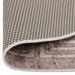 Tapis lavable antidérapant φ120 cm Beige - Photo n°4