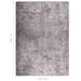 Tapis lavable antidérapant 120x180 cm Gris 2 - Photo n°5