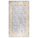 Tapis lavable antidérapant 190x300 cm Gris 2 - Photo n°1