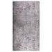 Tapis lavable antidérapant 190x300 cm Gris - Photo n°1