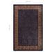 Tapis lavable antidérapant 80x150 cm Noir et doré - Photo n°7