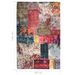 Tapis lavable antidérapant Patchwork 80x150 cm Multicolore - Photo n°5