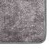 Tapis lavable gris 120x170 cm antidérapant - Photo n°4