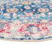 Tapis lavable multicolore Ø 120 cm antidérapant - Photo n°4