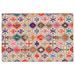 Tapis lavable multicolore 190x300 cm antidérapant - Photo n°1