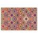 Tapis lavable multicolore 190x300 cm antidérapant - Photo n°1