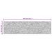 Tapis lavable multicolore 80x300 cm antidérapant - Photo n°8