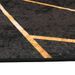 Tapis lavable noir et doré 120x180 cm antidérapant - Photo n°6