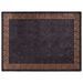 Tapis lavable noir et doré 400x300 cm antidérapant - Photo n°1