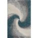 Tapis Moderne poils longs - Bleu et Gris - 100% polypropylene - 120 x 170 cm - Intérieur - NAZAR - Photo n°3