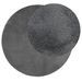 Tapis OVIEDO à poils courts anthracite Ø 120 cm - Photo n°3