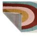 Tapis poils longs motif arc en ciel - Multicolore - 100% polypropylene - 80 x 140 cm - Intérieur - NAZAR - Photo n°3