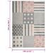 Tapis pour enfants 160x230 cm Motif d'étoiles Rose - Photo n°9