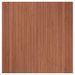 Tapis rectangulaire marron 100x100 cm bambou - Photo n°2