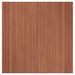 Tapis rectangulaire marron 100x100 cm bambou - Photo n°1