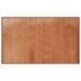 Tapis rectangulaire marron 60x100 cm bambou - Photo n°1