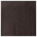 Tapis rectangulaire marron foncé 100x100 cm bambou - Photo n°1