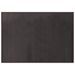 Tapis rectangulaire marron foncé 70x100 cm bambou - Photo n°1