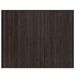 Tapis rectangulaire marron foncé 80x100 cm bambou - Photo n°1