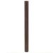 Tapis rectangulaire marron foncé 80x200 cm bambou - Photo n°3
