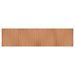 Tapis rectangulaire naturel 100x400 cm bambou - Photo n°1