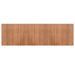 Tapis rectangulaire naturel 60x200 cm bambou - Photo n°1