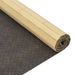Tapis rectangulaire naturel clair 100x200 cm bambou - Photo n°5