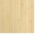 Tapis rectangulaire naturel clair 100x500 cm bambou - Photo n°6