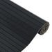 Tapis rectangulaire noir 100x300 cm bambou - Photo n°4